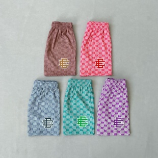 EE腰果花GC短裤热裤沙滩裤男女情侣百搭欧美经典