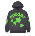 Sp5Der Beluga Hoodie Slate Grey/Green