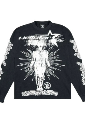 Hellstar Studios victory thermal 欧美大logo男女长袖T恤