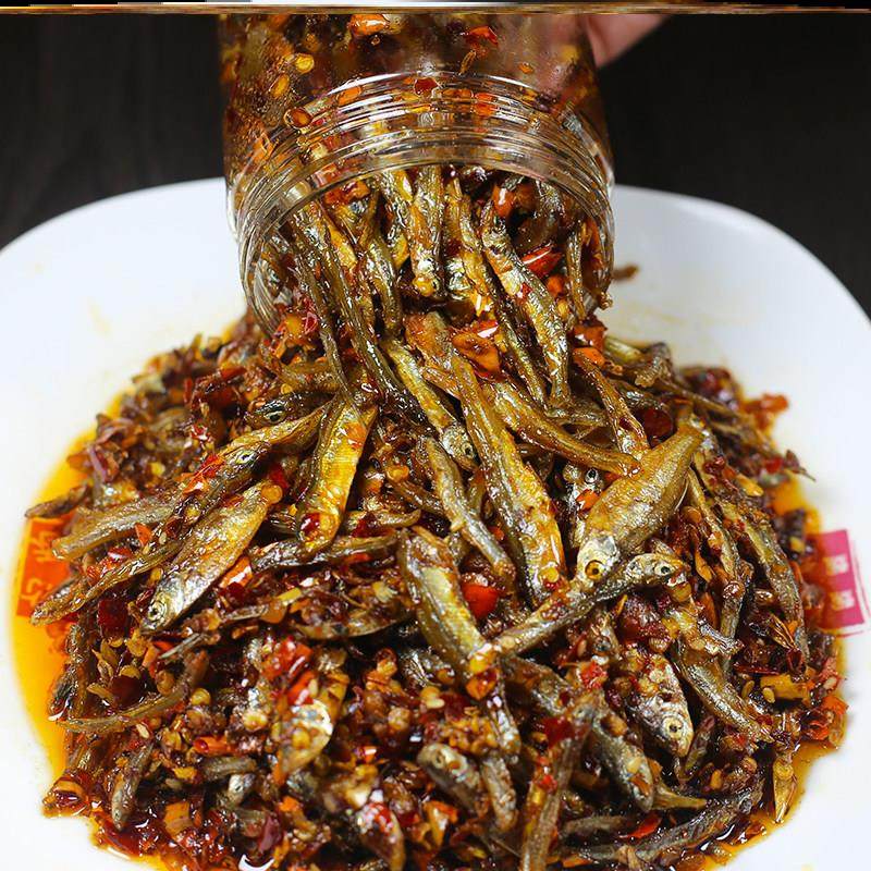 竹乡飘飘江西特产柴火小鱼干辣椒酱小鱼仔辣酱香辣下饭菜小吃零食,粮油调味/速食/干货/烘焙,辣椒酱,淘宝优惠券,粉丝福利购,淘宝优惠卷