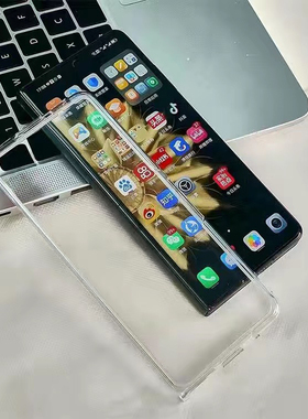 （可搭配原机后壳）适用vivo xfold5折叠屏手机外屏前壳xfol3透明上前盖边框xfold5pro全包防摔前框保护外套