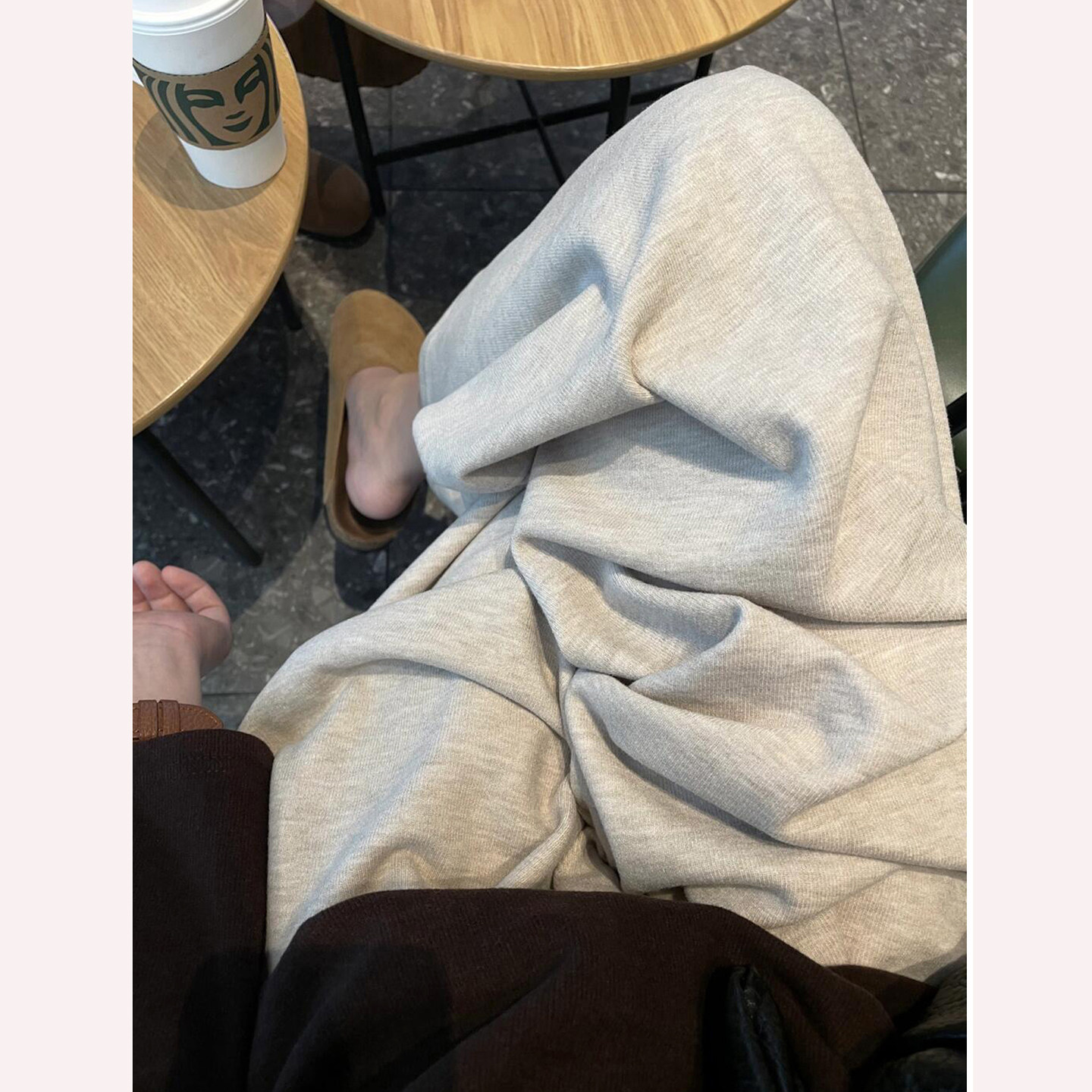 秋冬孕妇燕麦色老爹休闲裤孕妇宽松高腰显瘦九分阔腿裤加厚加绒,孕妇装/孕产妇用品/营养,孕妇休闲裤,淘宝优惠券,粉丝福利购,淘宝优惠卷