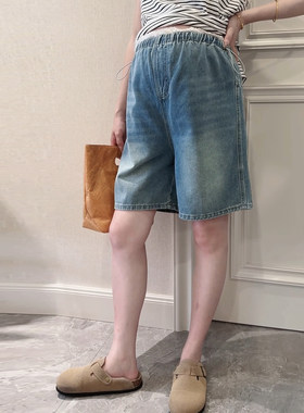 诺初宠爱孕妇短裤夏季松紧显瘦