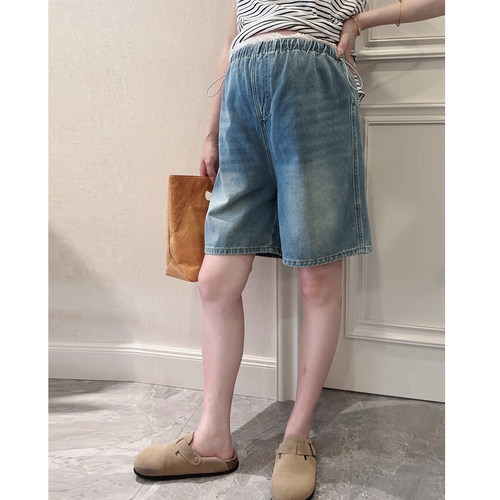 诺初宠爱孕妇短裤夏季松紧显瘦