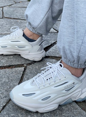 Adidas三叶草 OZWEEGO 男女复古运动休闲老爹鞋 GX0442 GZ7277