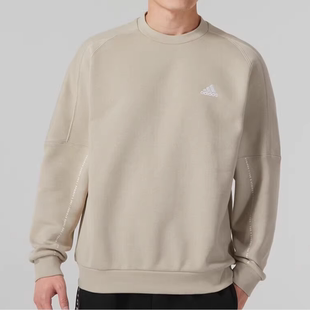 Adidas IM0490 阿迪达斯情侣加绒运动休闲圆领卫衣IK7328