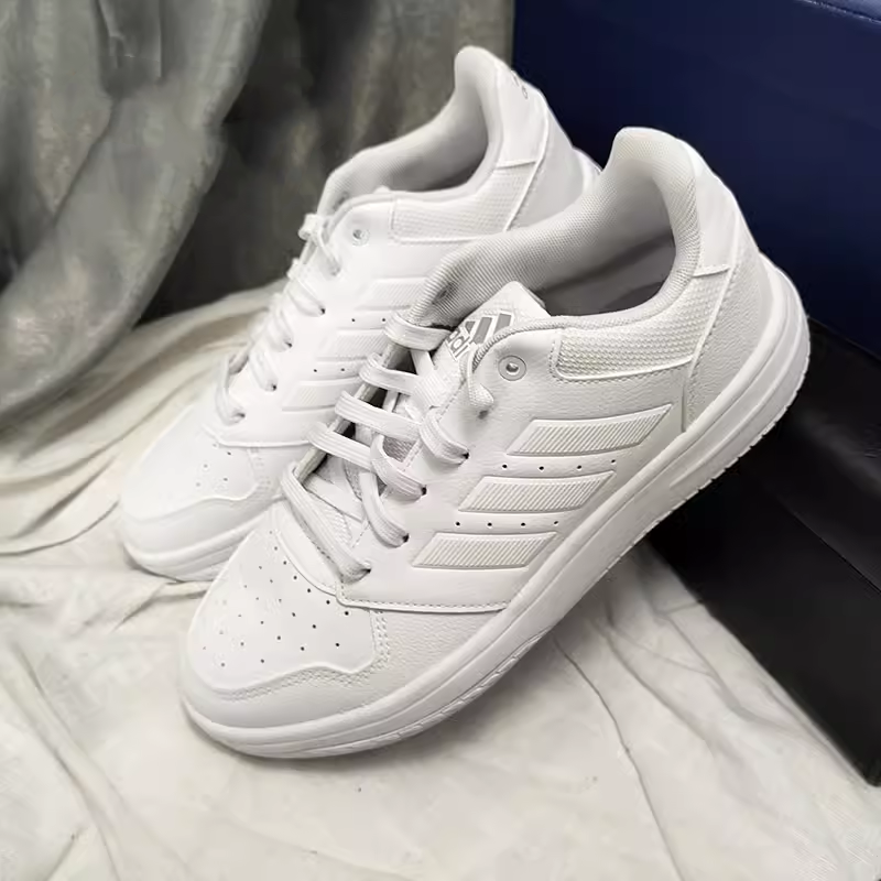 Adidas男子低帮耐磨实战篮球鞋