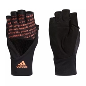 休闲运动半指手套 男女舒适透气时尚 FK8849 春秋季 Adidas阿迪达斯