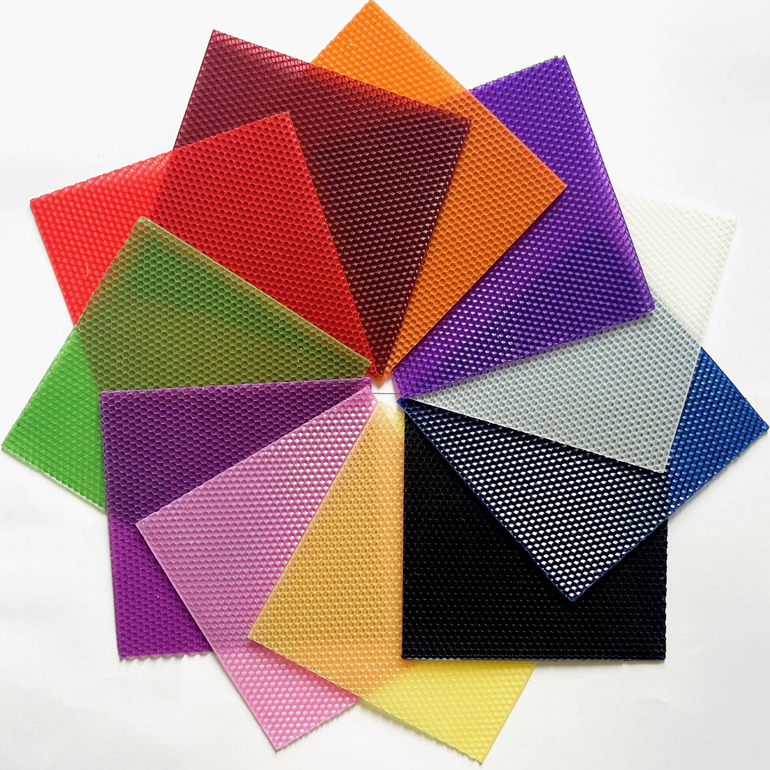 定制浪漫节日气氛蜡纸蜂窝蜡片卷蜡烛原料亲子礼物DIY手工素材包