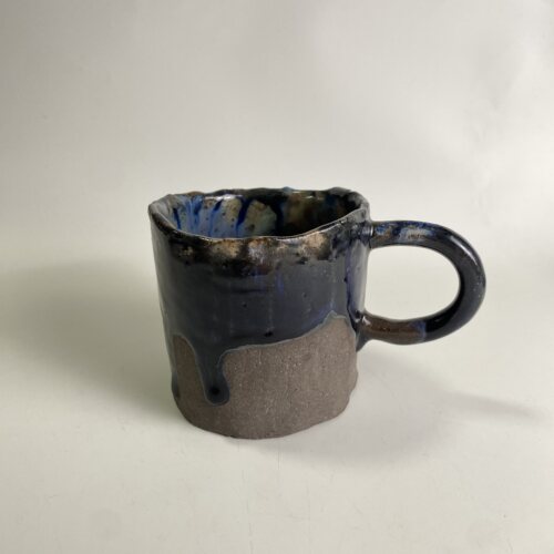 河内啓窑变陶瓷杯咖啡杯
