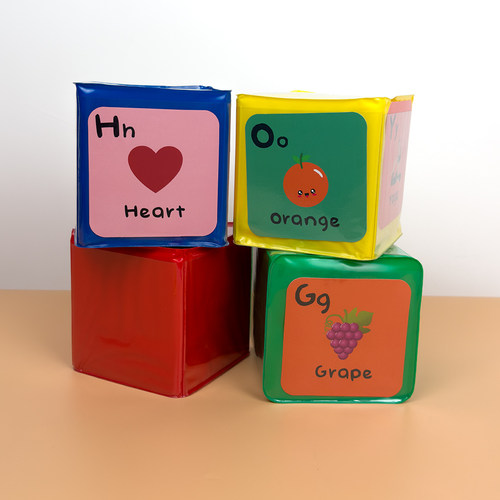 可插卡骰子儿童英语教具玩具