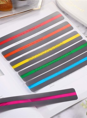 阅读辅助高亮条书签阅读器reading strips美国教师教具国际学校