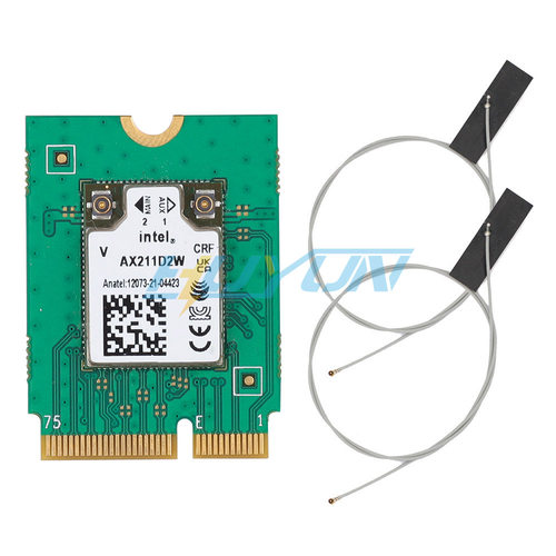 拆机Intel AX211 千兆双频wifi带蓝牙笔记本台式机内置无线网卡