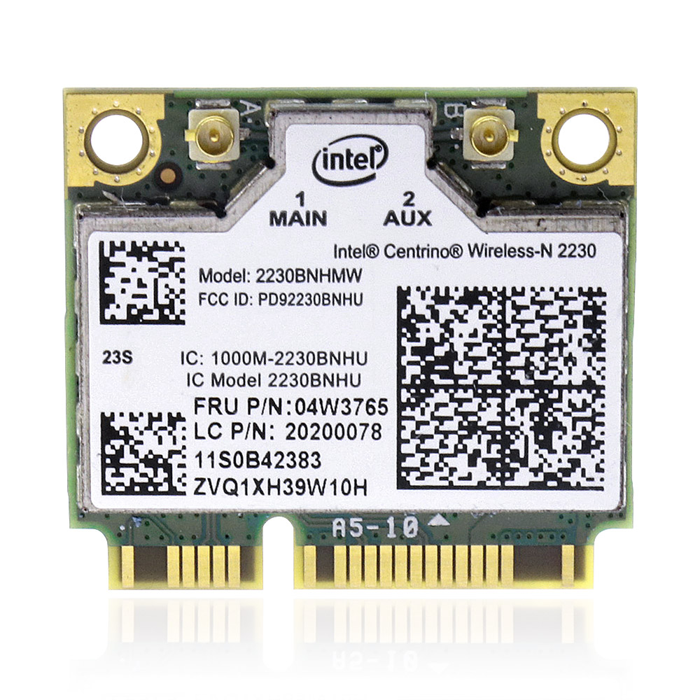 Intel 2230 300M WIFI+蓝牙4.0 MINI PCI-E接口 半高内置无线网卡