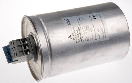 EPCOS B25673A 系列 138 (x3)&mu;F 聚丙烯功率因数校正（PFC）薄膜电容器 B25673A4302A080, -5 &rarr; +10%, 480 V 交流, 136mm直径