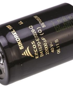 EPCOS原装现货B41570E7229Q  22000μF  40VDC聚丙烯薄膜电容器