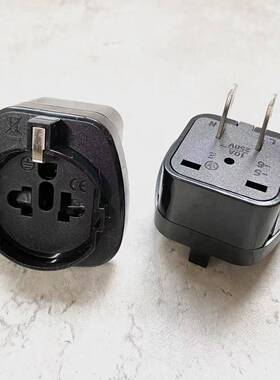 进口电器插头转换器欧标德国韩国瑞士剃须刀牙刷转国内用插座