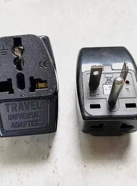 美标NEMA转换插头15A 250V万用孔新国标插座一横一竖一圆 6-20P