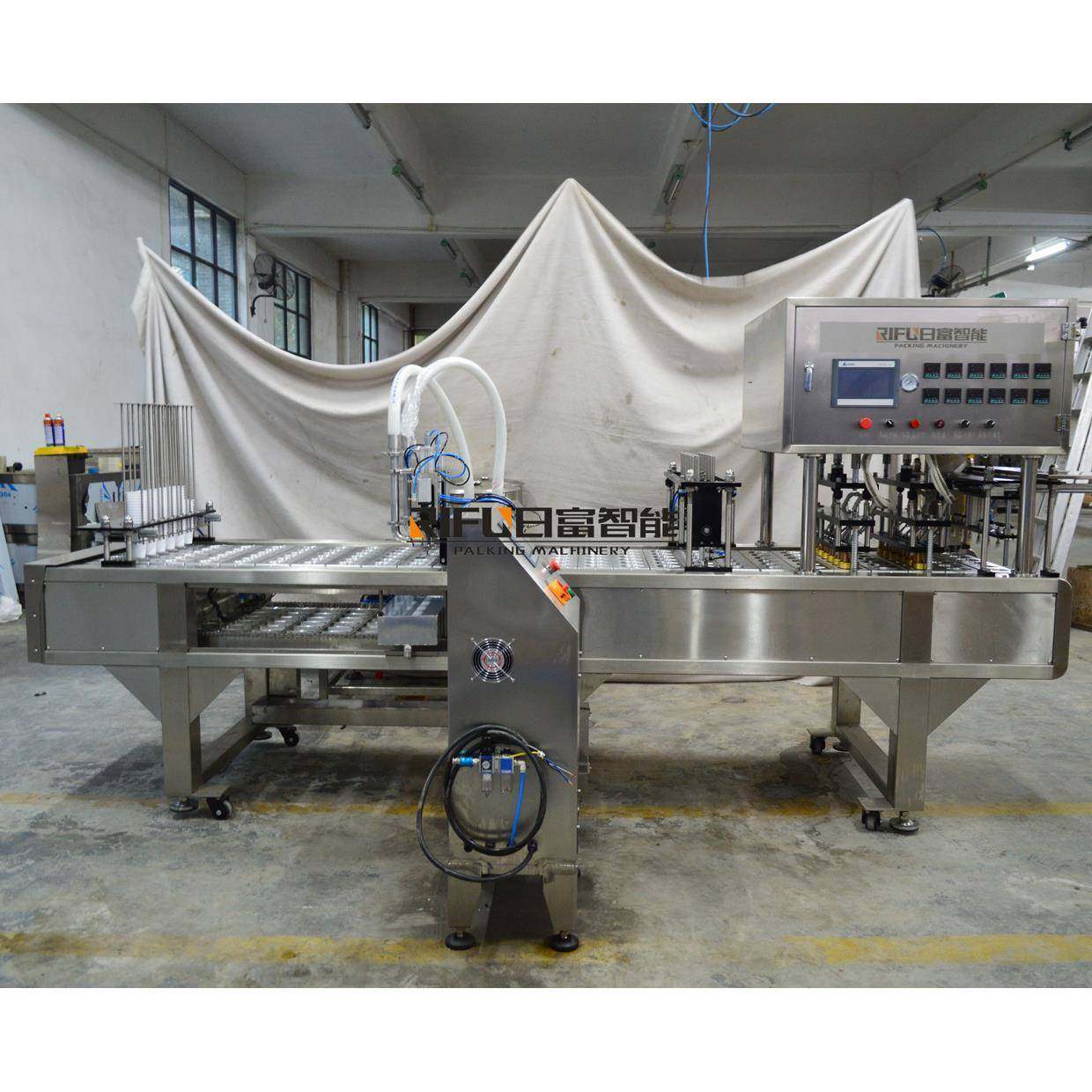 跟踪式膏体灌装封口机咖喱酱辣椒酱封杯机蜂蜜饮料塑杯封口机,办公设备/耗材/相关服务,封口机,淘宝优惠券,粉丝福利购,淘宝优惠卷