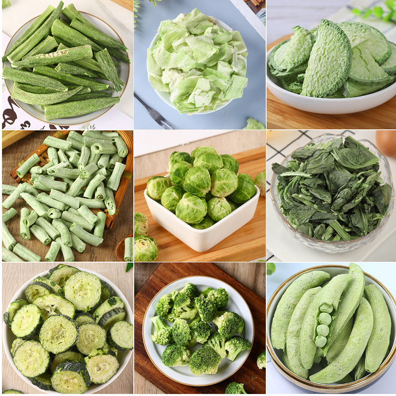 【上新绿蔬菜合集】冻干蔬菜西兰花秋葵孢子菠菜无油盐糖添加原味