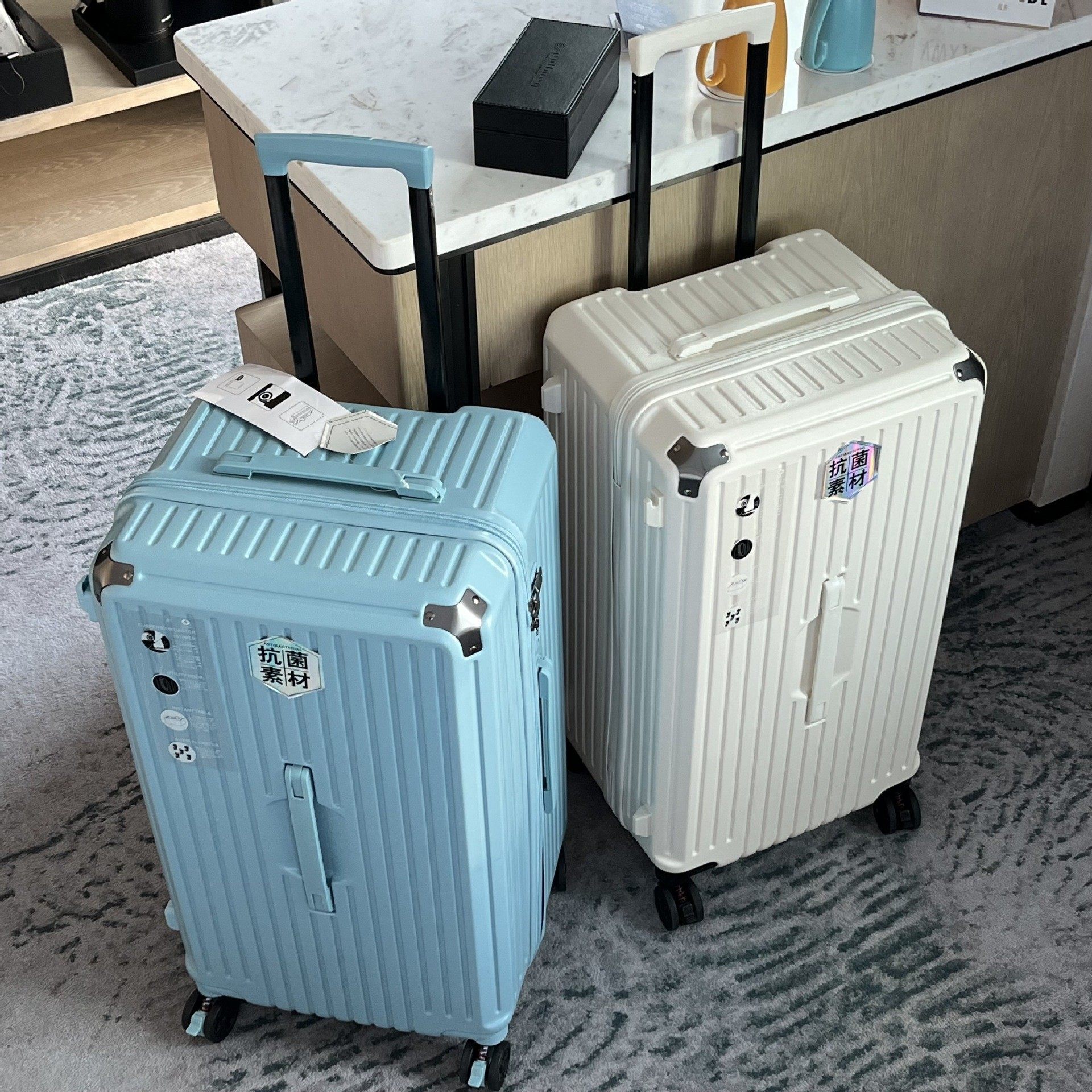 新款三七分外贸超大容量30-32寸行李箱女男SGG旅行箱学生密码皮箱