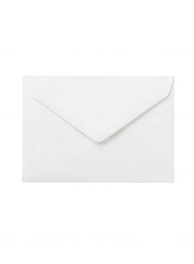 无印良品竹纸信封横型 114×162mm 5张白色信封文具