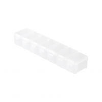 Muji polypropylene pill boxes can be connected for use as packaging and storage boxes, portable medicine boxes, and transparent small boxes thumbnail 2