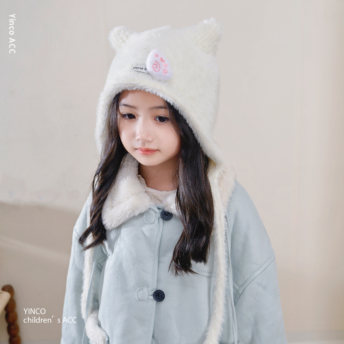 可爱小熊耳朵儿童帽子2025新款冬季保暖毛绒帽男女宝宝护耳雷锋帽,童装/婴儿装/亲子装,帽子,淘宝优惠券,粉丝福利购,淘宝优惠卷