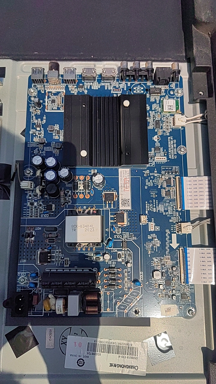 原装拆机55D4PS主板JUC7.820.00261776.屏C550U19-E10-H