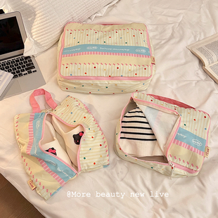 旅行收纳袋分装衣物出门方便携带旅游行李箱装衣服内衣内裤整理包