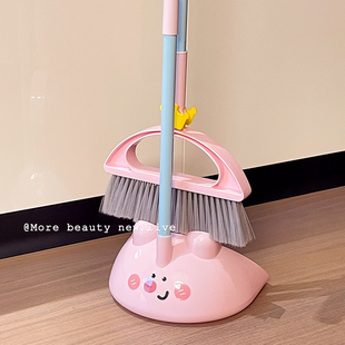 扫把簸箕家用套装组合2025新款可爱扫地小笤帚单个垃圾铲不沾头发
