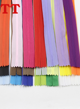 黑色拉链3号男女士金属拉链风衣羽绒服外套抱枕辅料长拉链25厘米