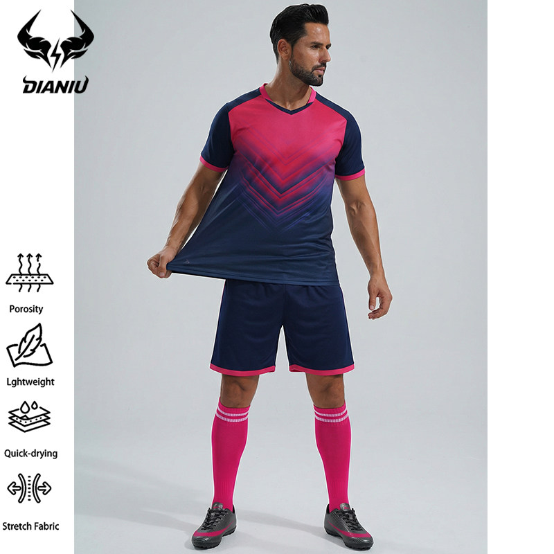 新款足球服速干透气训练比赛日常运动服套装球队个性定制团体订购