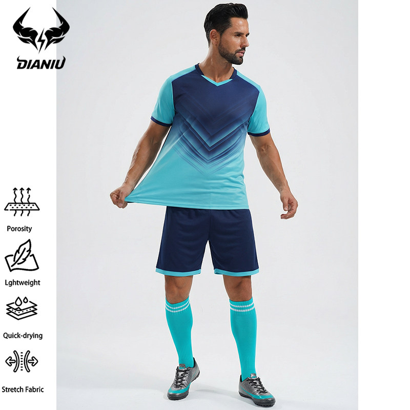 新款足球服速干透气训练比赛日常运动服套装球队个性定制团体订购