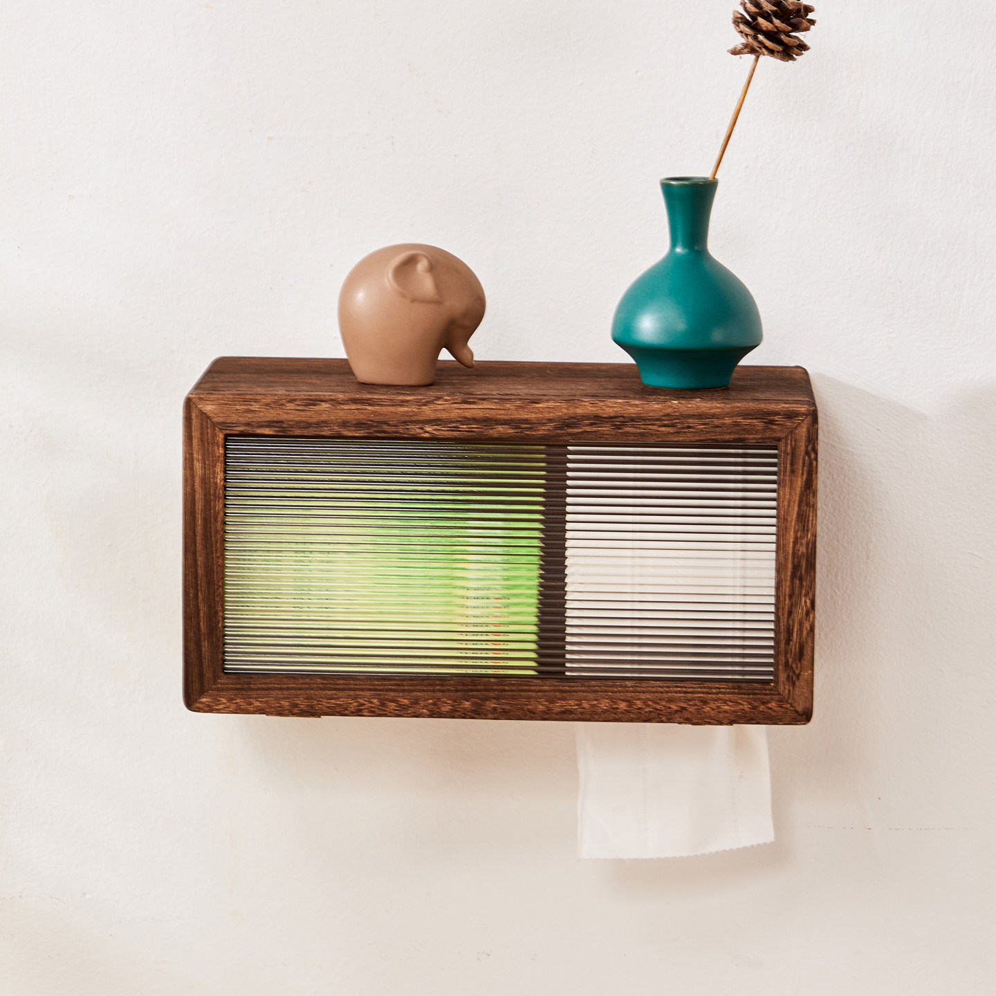 实木壁挂纸巾盒免打孔卫生间厕所厕纸盒家用桌面多功能收纳抽纸盒,家庭/个人清洁工具,卷纸器/纸巾架,淘宝优惠券,粉丝福利购,淘宝优惠卷