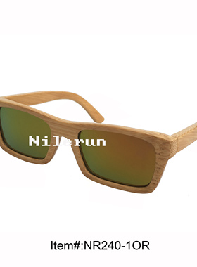 墨镜优雅风长方形彩膜偏光太阳镜