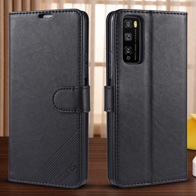 适用华为畅享Z手机壳翻盖式防摔DVC-AN00全包皮套可插卡钱包款式保护套男女时尚软胶简约皮夹