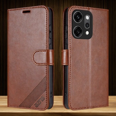 适用oppo Reno14Pro手机壳防摔翻盖式皮套插卡钱包款式软胶保护壳男女皮夹全包边防摔新品高档皮套