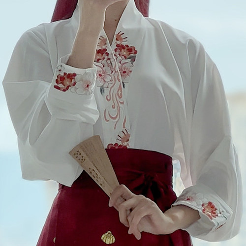 芊古棠原创飞机袖日常新中式