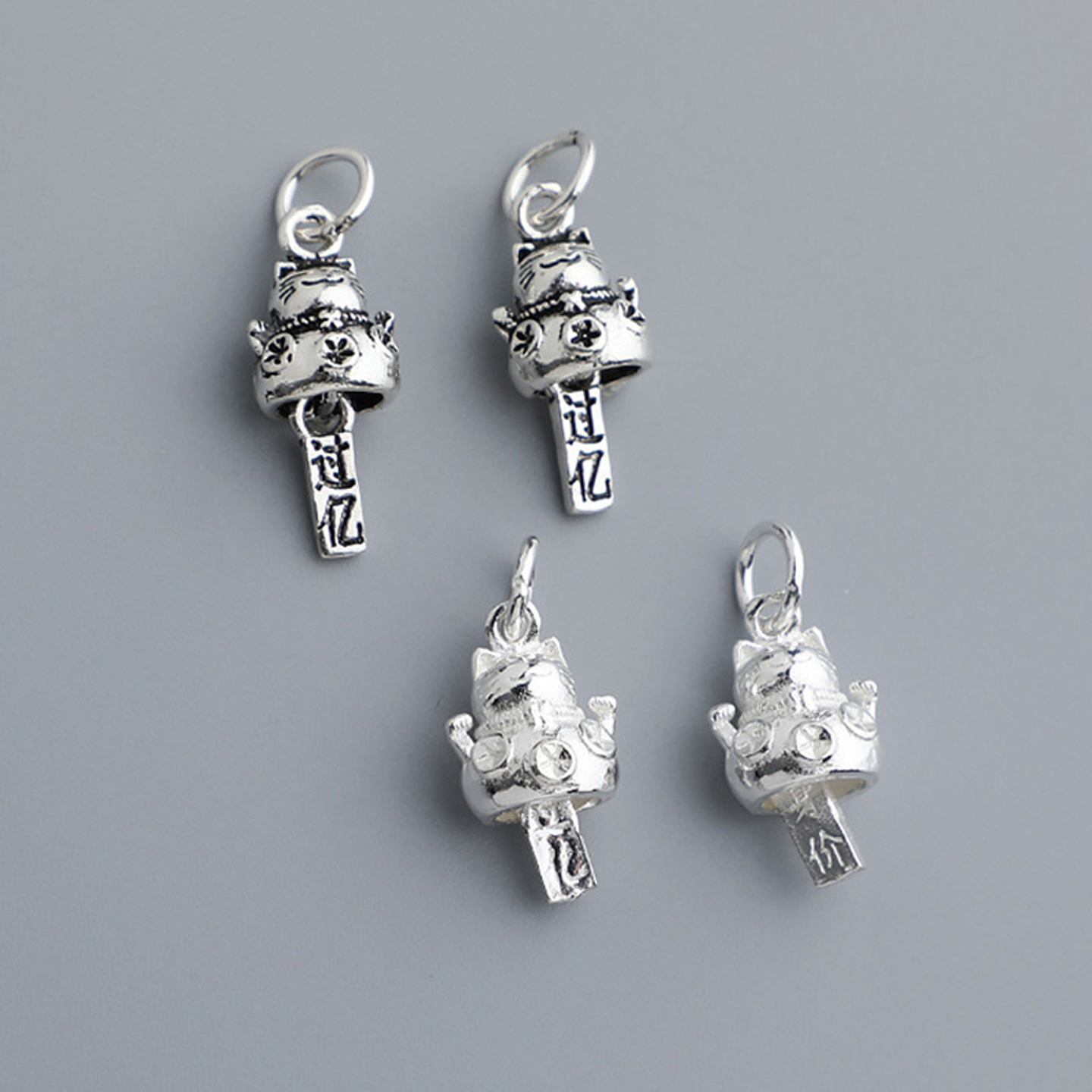 手工diy银手链配饰吊坠挂件