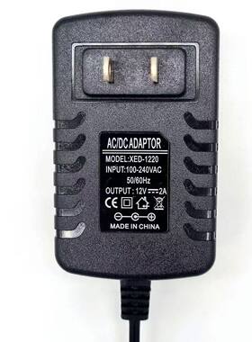 适用CHITENG驰腾CT220X标签打印机12V2A电源适配器充电插头圆孔线