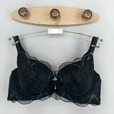 黛安芬正品女士有钢圈法式性感聚拢文胸16-9046
