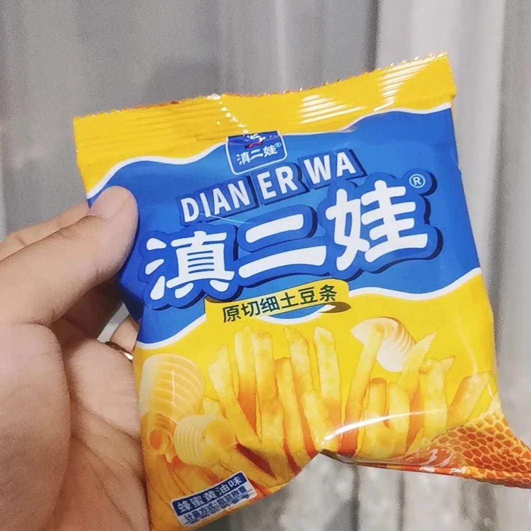 农科院原切土豆薯条蜂蜜黄油味麻辣土豆薯片解馋小零食休闲大礼包