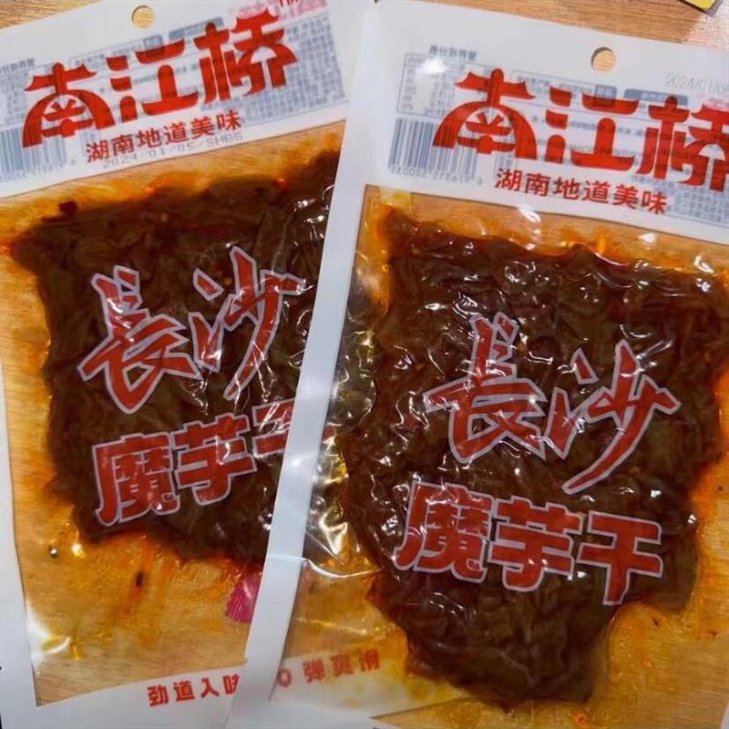 湖南特产麻辣长沙魔芋干休闲小零食小吃香辣解馋魔芋爽香辣