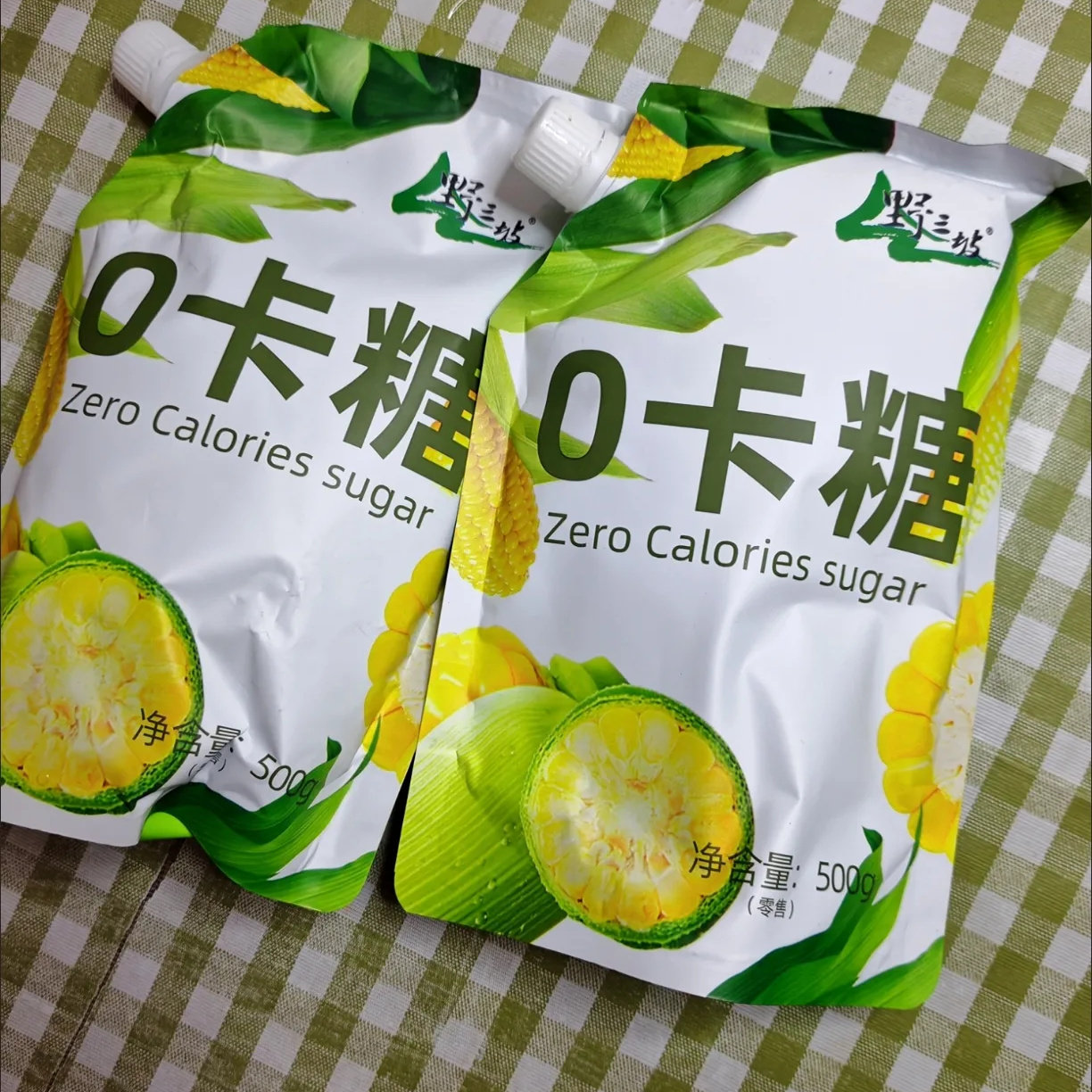 野三坡代糖500g赤藓糖醇食品烘培甜菊糖优于木糖醇糖粉