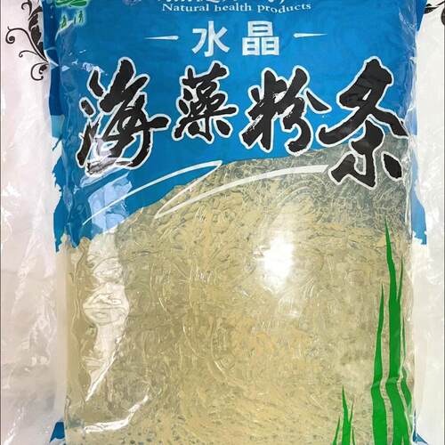 5斤海藻晶粉海藻面海藻粉条海草海藻沙拉0脂凉粉饱腹代餐四季粉条