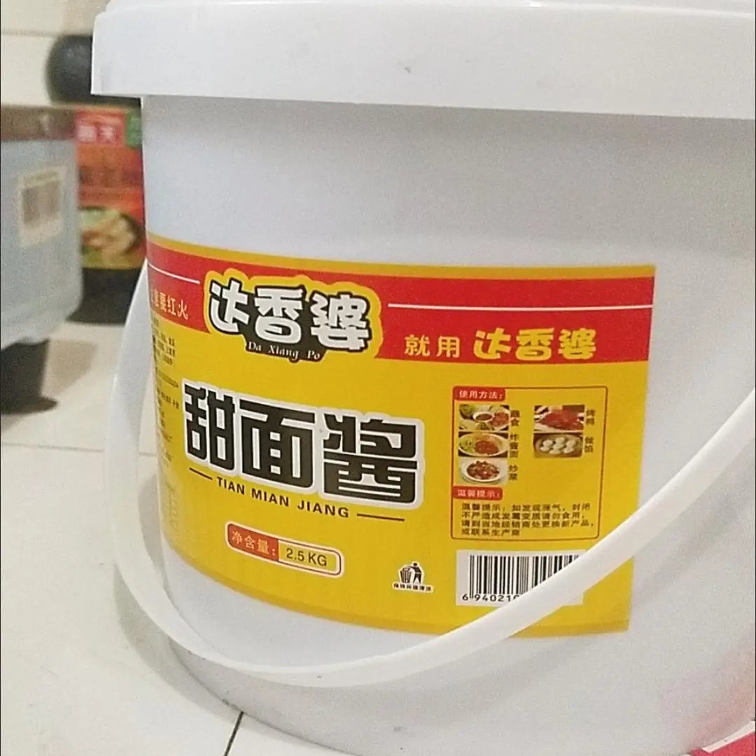 大桶甜面酱黄豆酱大酱豆瓣酱烤鸭拌面蘸酱商用