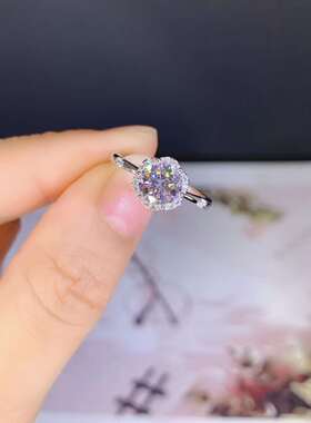 花季款1克拉