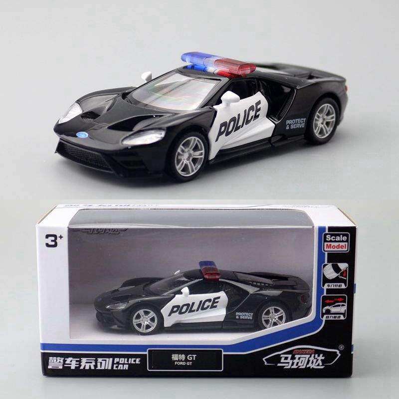 新款 裕丰马珂垯5寸合金汽车金属儿童玩具模型GT跑车警车礼盒装,模玩/动漫/周边/娃圈三坑/桌游,火车/摩托/汽车模型,淘宝优惠券,粉丝福利购,淘宝优惠卷