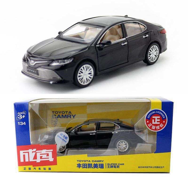 新款 儿童玩具合金汽车模型1:34丰田凯美瑞轿车金属声光四开门,模玩/动漫/周边/娃圈三坑/桌游,火车/摩托/汽车模型,淘宝优惠券,粉丝福利购,淘宝优惠卷